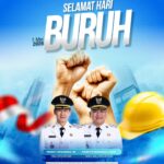Bitung Kota Yang Harmonis, Ucapan Selamat Hari Buruh Dari Pimpinan Daerah