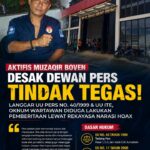 Aktifis Muzaqir Boven Desak Dewan Pers Tindak Tegas: Langgar UU Pers No. 40/1999 & UU ITE, Oknum Wartawan Diduga Lakukan Pemberitaan Lewat Rekayasa Narasi Hoax Screenshot_2026-06-14-23-10-55-81_96b26121e545231a3c569311a54cda96